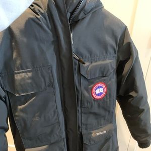 Canada Goose Women’s Long Black Parka Jacket